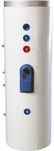500 Liter Solar Water Heater Hot Water Tank Single Coil Electric Backup